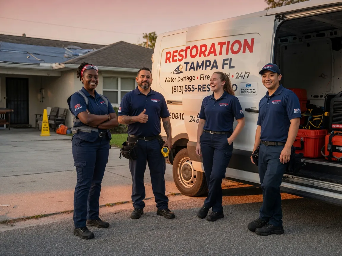 Water Damage Restoration company in Ithaca, NE